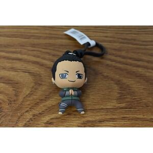 Naruto Shippuden Shikamaru Rubber Character Keychain Bag Clip